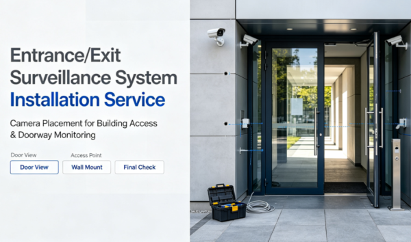 Entrance/Exit Surveillance System Installation Service