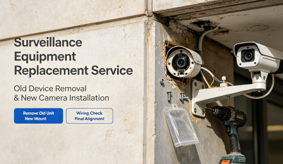 Surveillance Equipment Replacement Service