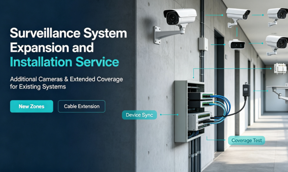 Surveillance System Expansion and Installation Service