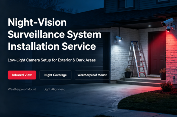 Night-Vision Surveillance System Installation Service