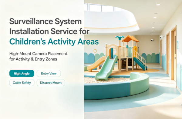 Surveillance System Installation Service for Children's Activity Areas