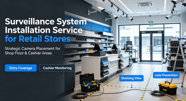 Surveillance System Installation Service for Retail Stores