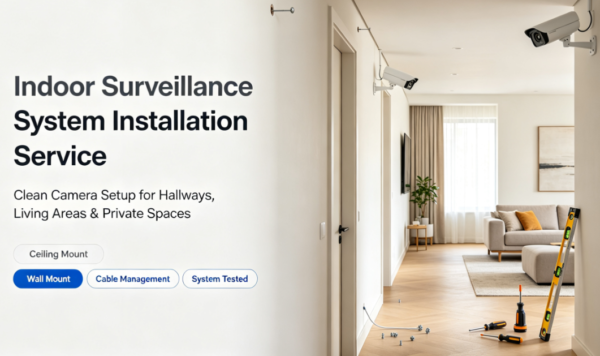 Indoor Surveillance System Installation Service