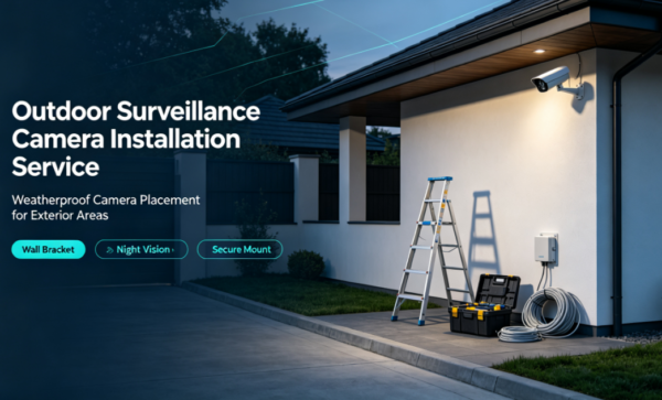 Outdoor Surveillance Camera Installation Service